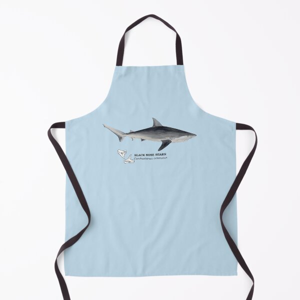 Item preview, BLACK NOSE SHARK-Carcharhinus acronotus (name and teeth) designed and sold by BEATRIZ ABAITUA.