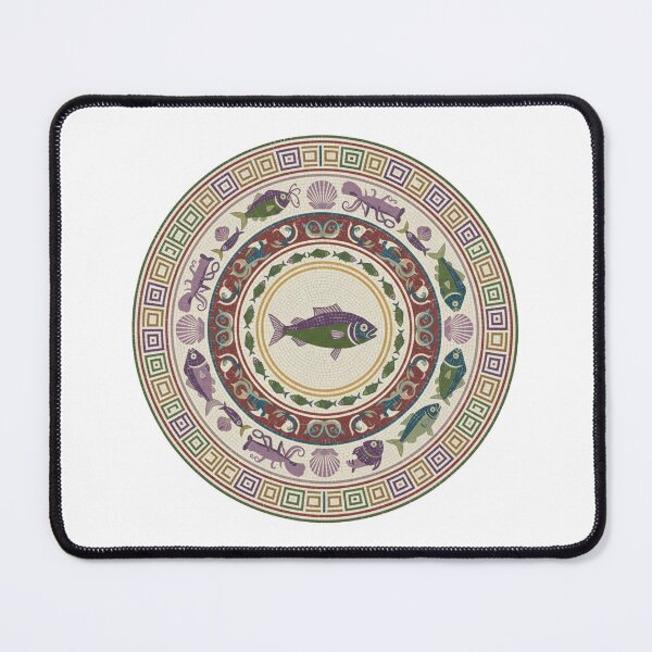 Item preview, Ancient Rome Seafood Mosaic 1 designed and sold by xMErCUrY03x.