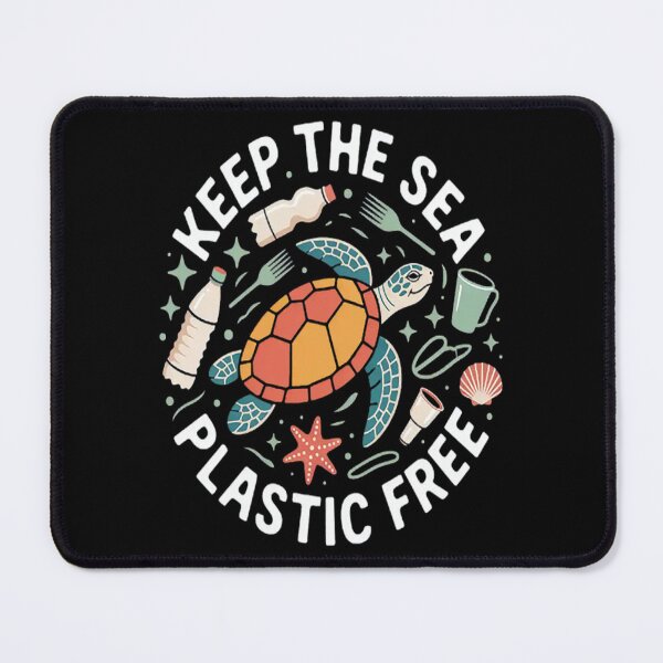 Item preview, Keep The Sea Plastic Free Save Turtles Ocean Conservation designed and sold by TheRetroStyle.