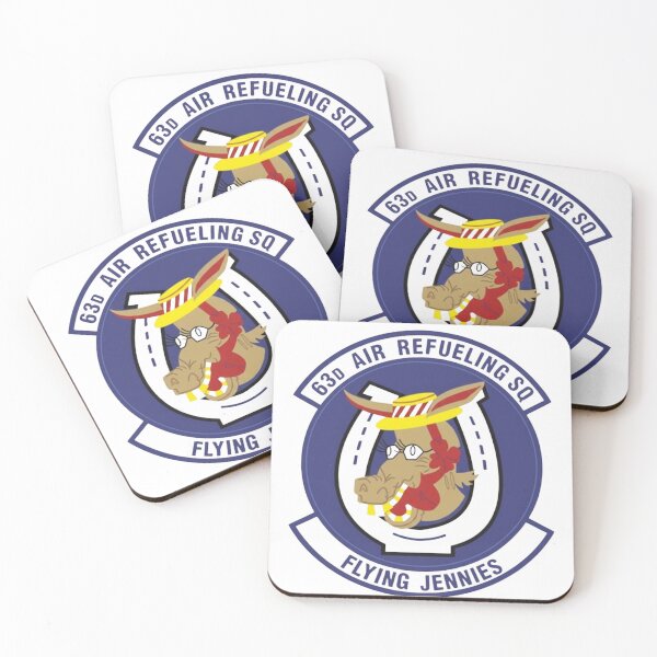 Item preview, 63d Air Refueling Squadron Flying Jennies Patch designed and sold by CharlieDesings.