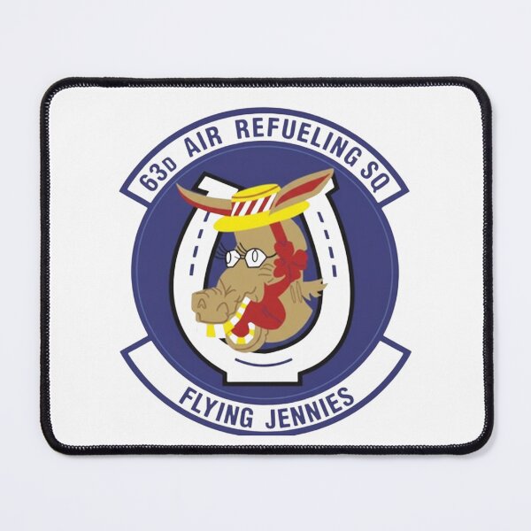 Item preview, 63d Air Refueling Squadron Flying Jennies Patch designed and sold by CharlieDesings.