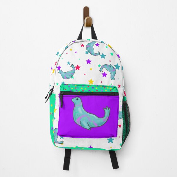 Item preview, Cosmonaut Seal 90s backpack  designed and sold by Cosmonaut Seal .