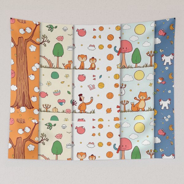 Item preview, J Charming Illustrations Adorable Animals Endless Fun Art designed and sold by ART ATTACK ZONE.