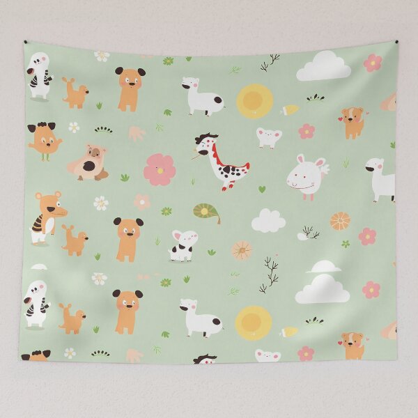 Item preview, K Charming Illustrations Adorable Animals Endless Fun Art designed and sold by ART ATTACK ZONE.