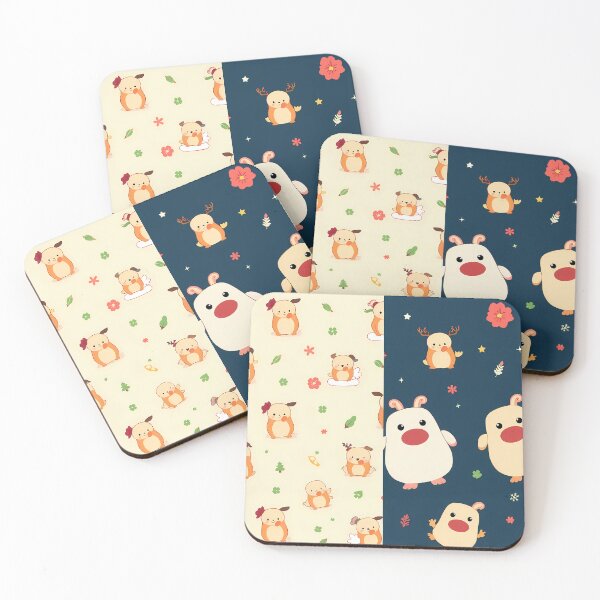 Item preview, M Charming Illustrations Adorable Animals Endless Fun Art designed and sold by ART ATTACK ZONE.