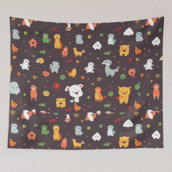 Item preview, O Charming Illustrations Adorable Animals Endless Fun Art designed and sold by ART ATTACK ZONE.