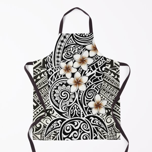 Item preview, Polynesian Tribal Sea Turtle with Plumeria Flowers designed and sold by TheOneOff.