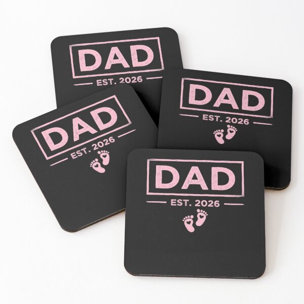 Item preview, Dad Est. 2026 Expecting Father Baby Announcement designed and sold by SofenArt.