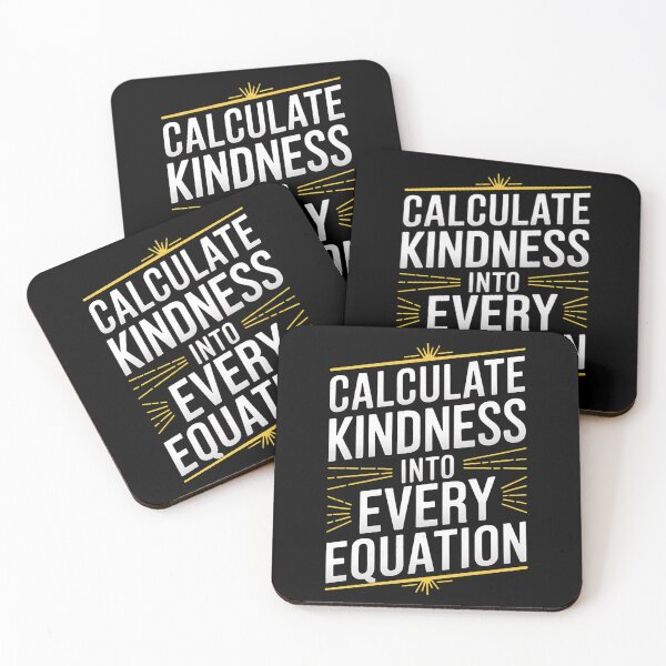 Item preview, Calculate Kindness Into Every Equation School Math Teacher designed and sold by milanforbes.