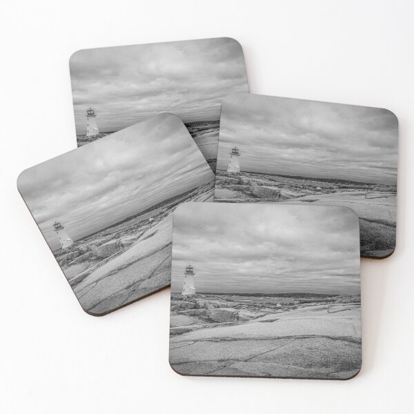 Item preview, Peggy's Cove Lighthouse, Nova Scotia 3 BW designed and sold by jrtwynam.