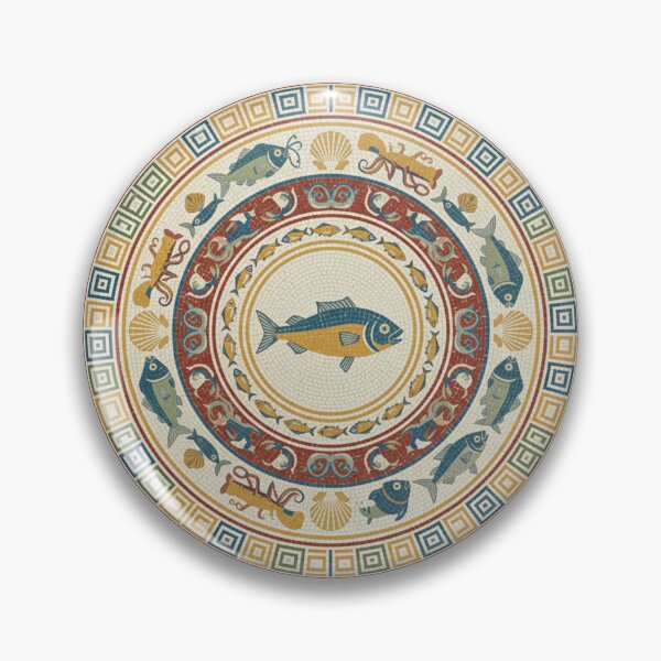 Item preview, Ancient Rome Seafood Mosaic 2 designed and sold by xMErCUrY03x.