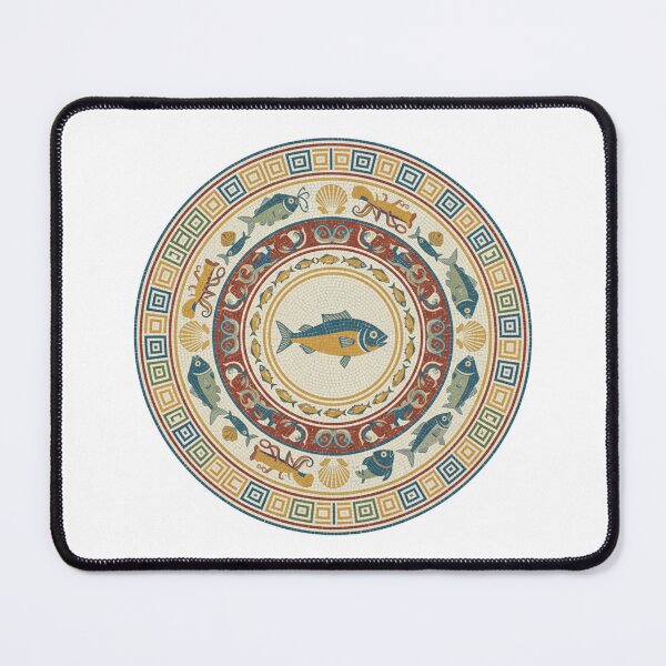 Item preview, Ancient Rome Seafood Mosaic 2 designed and sold by xMErCUrY03x.