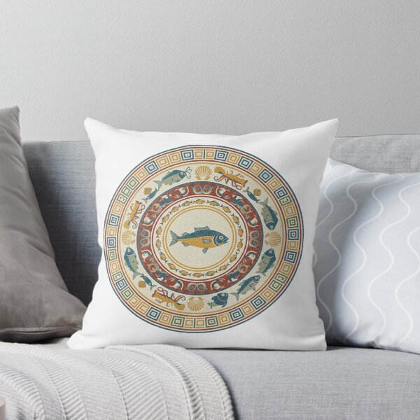 Item preview, Ancient Rome Seafood Mosaic 2 designed and sold by xMErCUrY03x.
