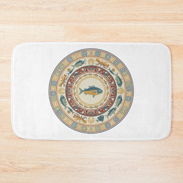 Item preview, Ancient Rome Seafood Mosaic 2 designed and sold by xMErCUrY03x.
