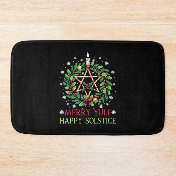 Item preview, Merry Yule Happy Solstice Pagan Yuletide Season Christmas  designed and sold by WayTBeenkenArt.
