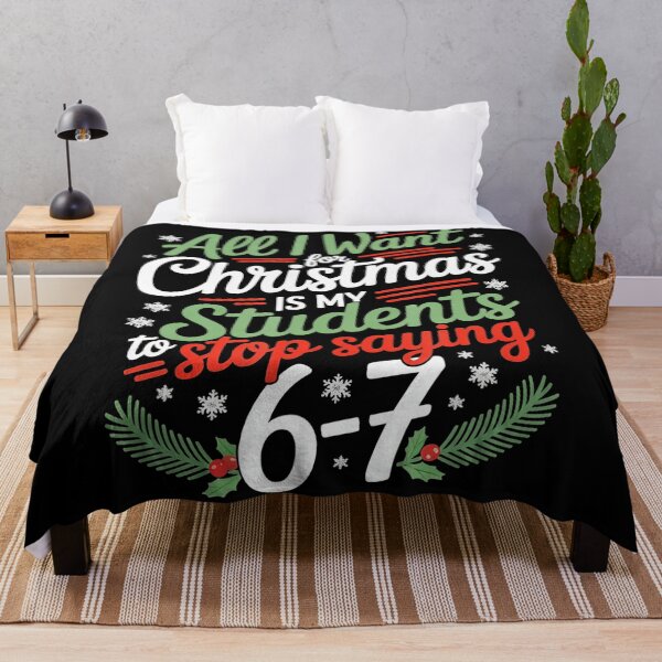 Item preview, Students Saying 67 67 Six Seven Funny Teacher Christmas designed and sold by gladysenglish.