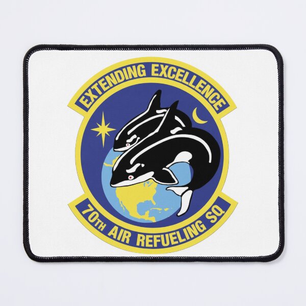 Item preview, 70th Air Refueling Squadron Killer Whales Patch designed and sold by CharlieDesings.