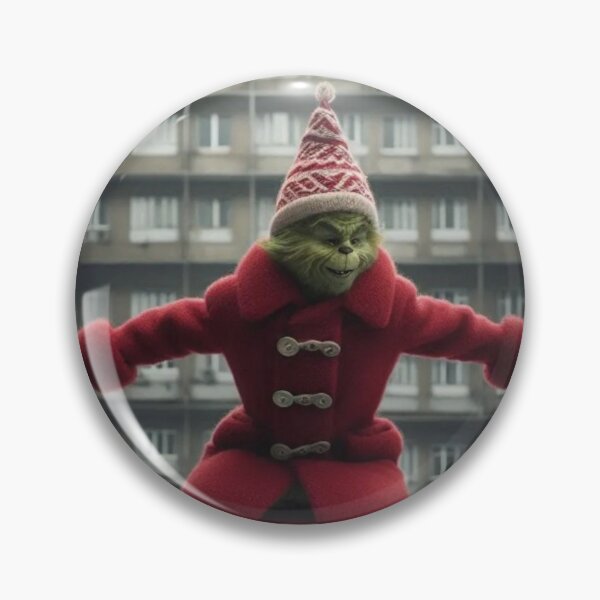 Item preview, "Red Square Grinchmas: Sleighin' Through the Bloc" designed and sold by Print Fiction.