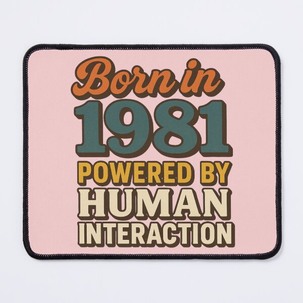 Item preview, Born in 1981 Retro design designed and sold by Meandmyshop.