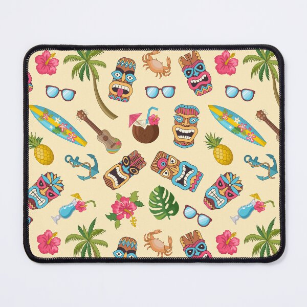 Item preview, Tiki God Hawaiian Tropical Summer Pattern designed and sold by TheOneOff.