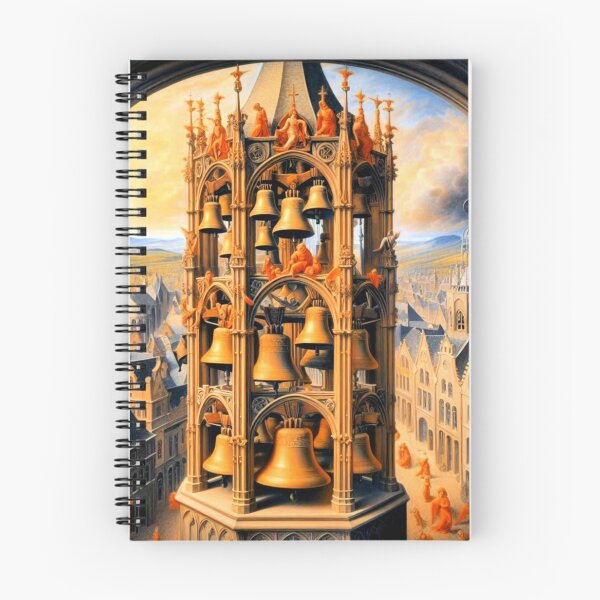 Item preview, Variance Bell Tower – Surreal Cathedral of Procedural Resonance designed and sold by daweave77.