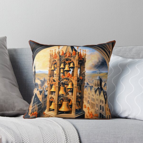 Item preview, Variance Bell Tower – Surreal Cathedral of Procedural Resonance designed and sold by daweave77.