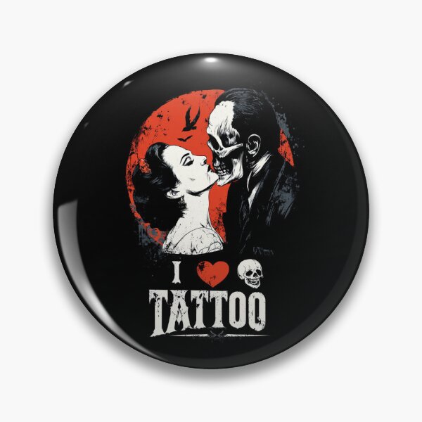 Item preview, Love Is Inked I love tattoo art style  designed and sold by PigmalionArt.