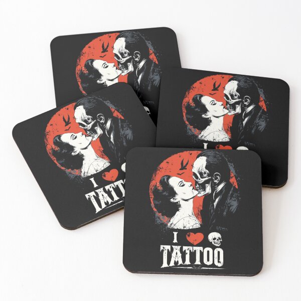 Item preview, Love Is Inked I love tattoo art style  designed and sold by PigmalionArt.