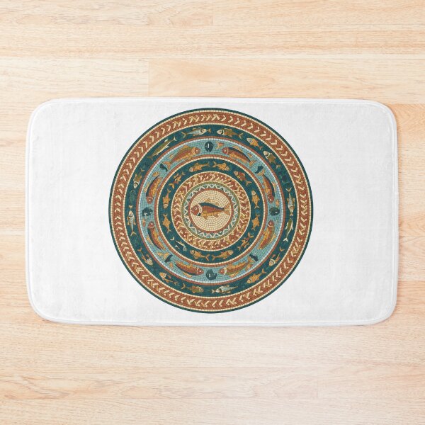 Item preview, Ancient Rome Seafood Mosaic 3 designed and sold by xMErCUrY03x.