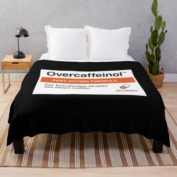 Item preview, Overcaffeinol™ Parody Medicine | Fake Pharmaceutical Design for Coffee Addicts designed and sold by pharmafeels.