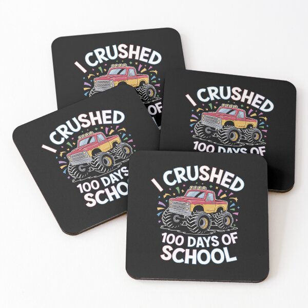 Item preview, 100 Days of School Monster Truck 100th Day of School designed and sold by estellaken.