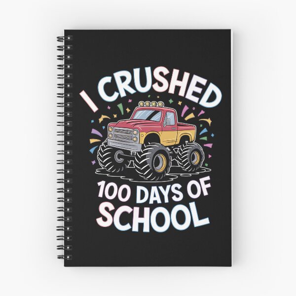 Item preview, 100 Days of School Monster Truck 100th Day of School designed and sold by estellaken.