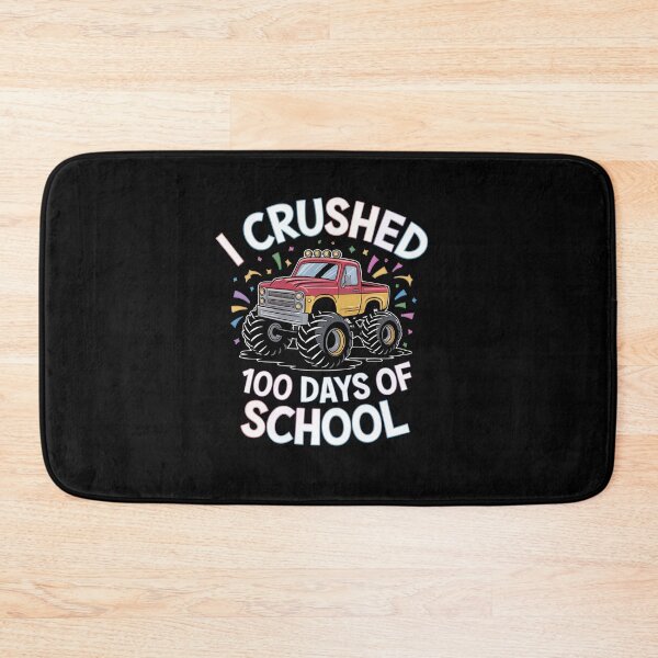 Item preview, 100 Days of School Monster Truck 100th Day of School designed and sold by estellaken.
