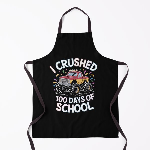 Item preview, 100 Days of School Monster Truck 100th Day of School designed and sold by estellaken.