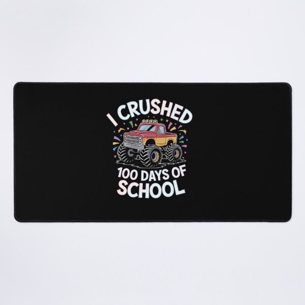 Item preview, 100 Days of School Monster Truck 100th Day of School designed and sold by estellaken.