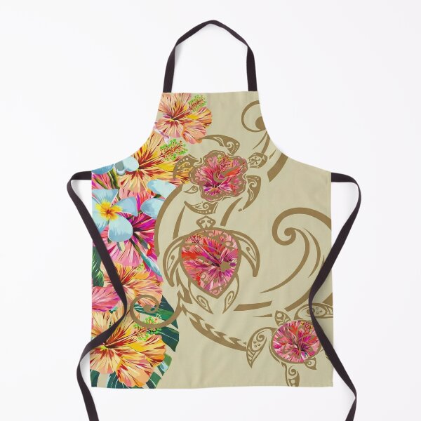 Item preview, Sea Turtle Honu & Tropical Hibiscus Flowers designed and sold by TheOneOff.