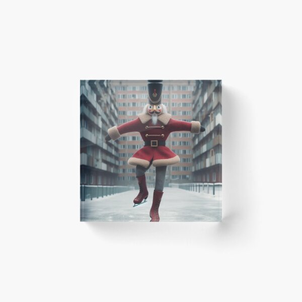 Item preview, "Crackin' Ice & Khristmas: Nutcracker Bloc Ballet" designed and sold by Print Fiction.