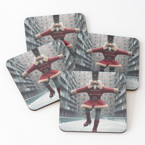 Item preview, "Crackin' Ice & Khristmas: Nutcracker Bloc Ballet" designed and sold by Print Fiction.
