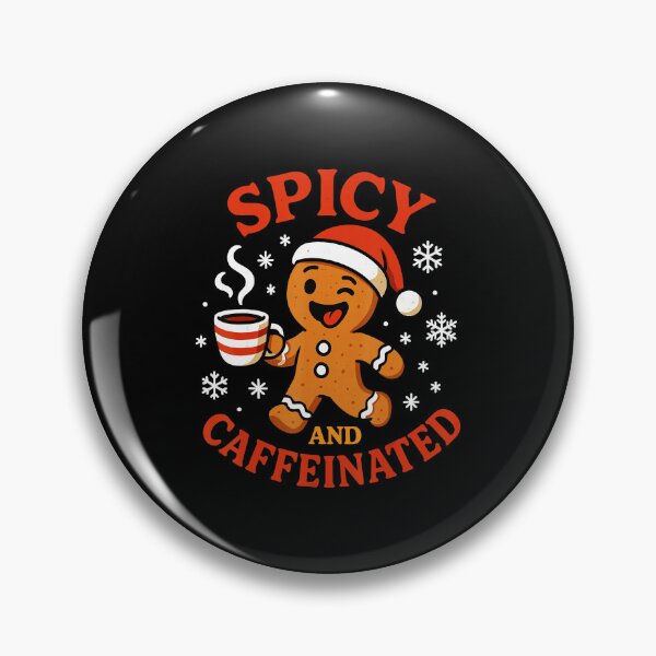 Item preview, Spicy Gingerbread Caffeinated Funny Coffee Lover Christmas  designed and sold by JEFDodsonArt.
