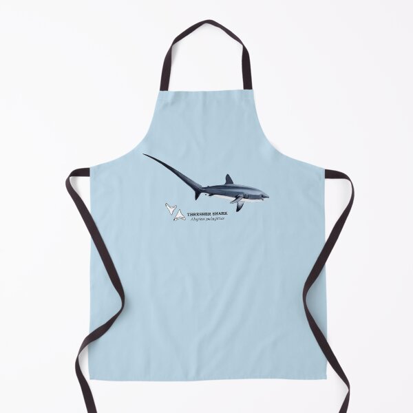 Item preview, THRESHER SHARK-Alopias pelagicus (name and teeth) designed and sold by BEATRIZ ABAITUA.