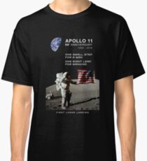 Apollo 11-50. Jahrestag 1969-2019, Mondlandung, Moon.Space Classic T-Shirt