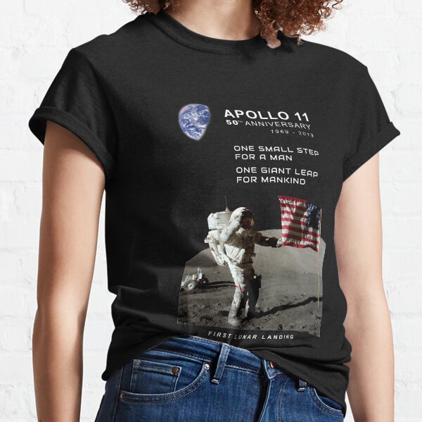 Apollo 11-50th Anniversary 1969-2019,Lunar Landing,Moon.Space Classic T-Shirt