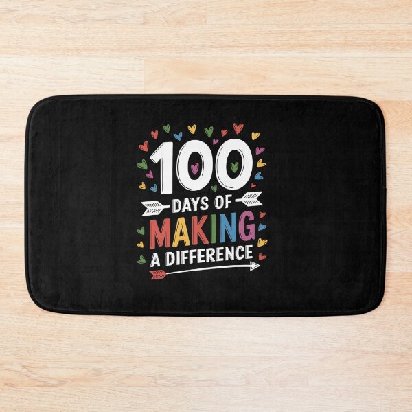 Item preview, 100 Days of Making Difference 100th Day of School Teacher designed and sold by VasilisLamArt.