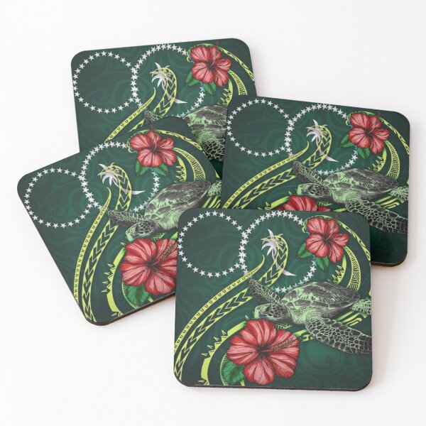 Item preview, Sea Turtle & Honu Green Background Art designed and sold by TheOneOff.