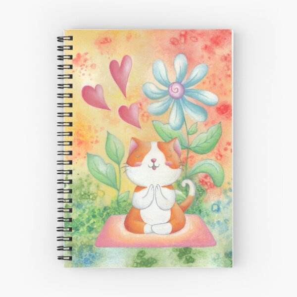 Item preview, Om Meow Hum -- Il gattino che medita -- Meditating Cat designed and sold by CartoFavola.