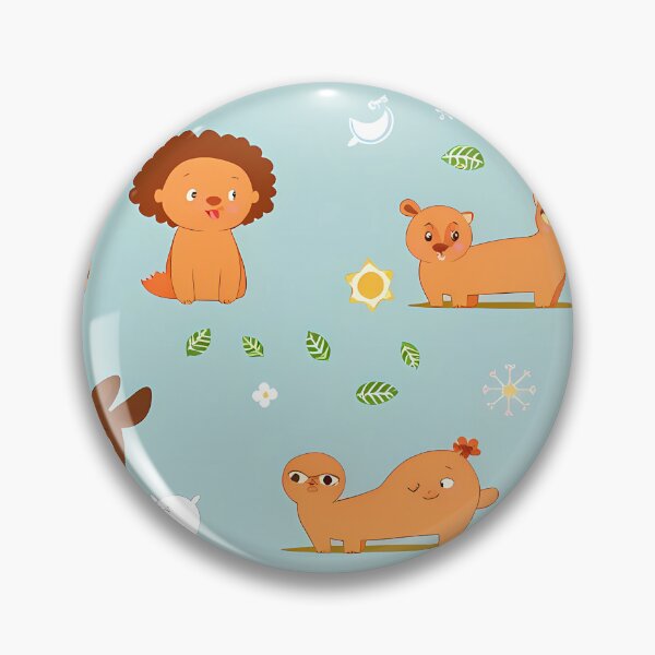 Item preview, 4 Charming Illustrations Adorable Animals Endless Fun Art designed and sold by ART ATTACK ZONE.
