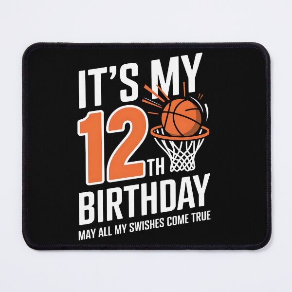 Item preview, 12 Year Old Happy 12th Birthday Basketball 12th Birthday designed and sold by milanforbes.