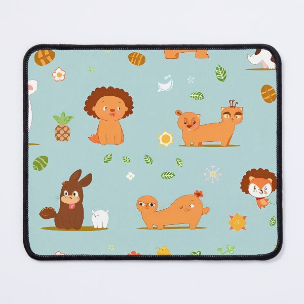 Item preview, 4 Charming Illustrations Adorable Animals Endless Fun Art designed and sold by ART ATTACK ZONE.