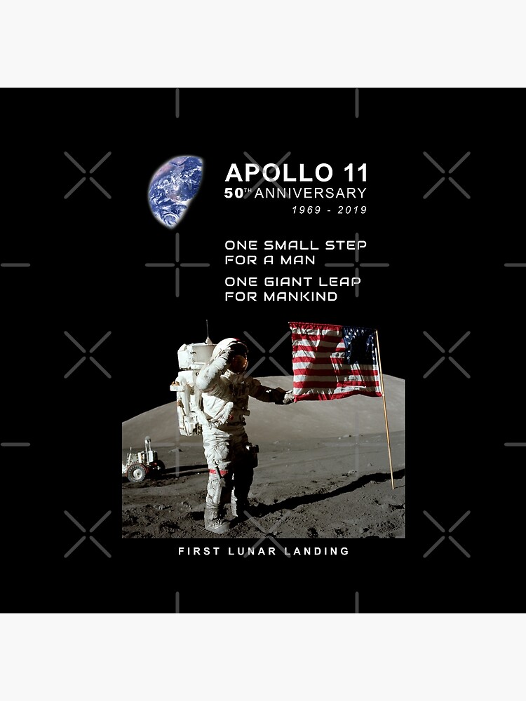 Apollo 11-50. Jahrestag 1969-2019, Mondlandung, Moon.Space von carlosafmarques