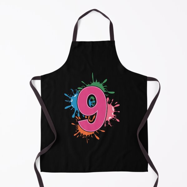 Item preview, 9th Birthday Paint Splashes designed and sold by estellaken.